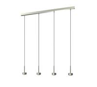 Top Light Puk Mini Choice Long One 105 LED Pendelleuchte, nickel mat