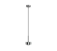 Top Light Puk Mini Long One LED Pendelleuchte, chrome, lentille claire