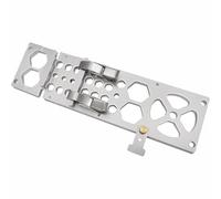 TOP-MAX Guide de scie circulaire 340 mm, scie à rail carré de haute précision, compatible avec Festool, Makita rail de guidage argenté
