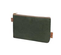 TOP-MAX Sac à outils multifonction vert foncé, poche zippée portable en toile, sac de rangement étanche, adapté pour le travail et les voyages