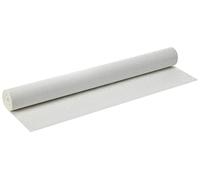 Top Nappe en papier blanc - 1 m x 100 m - Nappe en papier de table jetable - 1 m x 100 m - Nappe en papier blanc - 1 rouleau - Idéal pour toutes les fêtes, les fêtes de club, les fêtes d'anniversaire