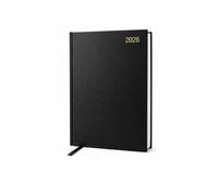 Top Sale Agenda journalier 2026 format A5 avec couverture rigide noire, pages complètes du w nd, ruban marque-page, planificateur annuel et pages de référence, organiseur de rendez-vous relié