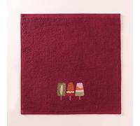 Top Towel - Lot de 3 torchons en Tissu éponge 100% Coton - Ensemble de torchons brodés