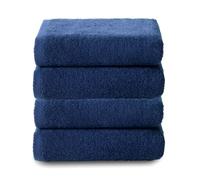 Top Towel Plus - Lot de 4 Serviette de Bain 100% Coton - Essuie Main 50 x100cm 400g - Douces, Absorbantes et Résistantes | Ensemble Idéal pour Une Salle de Bain Moderne
