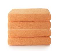 Top Towel Plus - Lot de 4 Serviette de Bain Grande Taille 100% Coton - Drap de Douche 70 x 140cm 400g - Douces, Absorbantes et Résistantes | Ensemble Idéal pour Une Salle de Bain Moderne