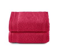 Top Towel - Premium - Grandes Serviettes de Bain - Serviettes de Bain - 2 essuie-Mains - 50 x 100 cm - 100% Coton - 600 grammes - Fuscia