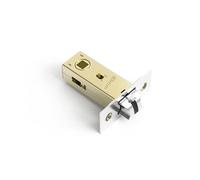 TOP-VIGOR 1 loquet à mortaise tubulaire de 45 mm, en acier inoxydable, verrou à ressort pour portes intérieures, poignées de porte à levier