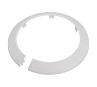 TOP-VIGOR 2 pièces Cache-tuyaux décoratifs de 114mm, Rosaces en plastique PP à clipser pour tuyau d'eau, ligne de vidange, tuyau d'évacuation des toilettes, garniture décorative d'entrée de tuyau
