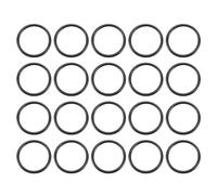 TOP-VIGOR 20Pcs Joints Toriques En Caoutchouc Nitrile, 21mm Diamètre Extérieur 19mm Diamètre Intérieur 1mm Largeur - Joint D’Étanchéité Métrique Pour Robinetterie Plomberie
