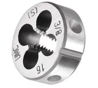 TOP-VIGOR 3/8-16 UNCmm Matrice de filetage ronde en alliage d'acier pour droitier 1 pièce