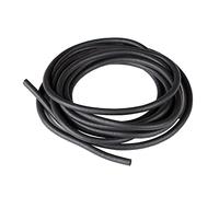 TOP-VIGOR Bande d'étanchéité en caoutchouc EPDM, 6 mm de diamètre x 3 mètres de long, bande ronde en mousse solide pour joints de bricolage, tubes en mousse, artisanat