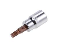 TOP-VIGOR Douille Torx 3/8" x T30 CR-V, embouts en acier S2 de qualité supérieure, embout Torx de 48 mm de longueur pour ynamométrique liquet, perceuses à percussion, barre coulissante