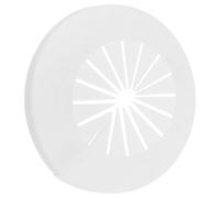 TOP-VIGOR Lot de 2 cache-tuyaux décoratifs de 15 mm à 45 mm en plastique PP pour tuyau d'eau, ligne de vidange, tuyau d'évacuation de toilettes, garniture de décoration murale et plomberie de salle de