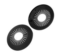 TOP-VIGOR Lot de 2 cache-tuyaux décoratifs de 50 mm à 78 mm en plastique PP pour tuyau d'eau, ligne de vidange, tuyau d'évacuation de toilettes, garniture de décoration murale et plomberie de salle de