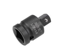 TOP-VIGOR Réducteur de douille à choc 1/2" (femelle) à 3/8" (mâle) pour clés à choc pneumatiques, visseuse à percussion ynamométrique, perceuse électrique, barres de disjoncteur, cliquets, acier