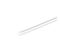 TOP-VIGOR Tube en silicone souple de 1,6 mm de diamètre intérieur x 3,2 mm de diamètre extérieur de 1 m de long, tuyau d'eau et d'air pour transfert de pompe, transparent