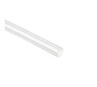 TOP-VIGOR Tube en silicone souple de 2 mm x 3 mm de diamètre extérieur de 5 m de long, tuyau d'eau et d'air en caoutchouc de silicone pour transfert de pompe, transparent