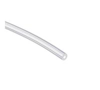 TOP-VIGOR Tube en silicone souple de 2 mm x 4 mm de diamètre extérieur de 5 m de long, tuyau d'eau et d'air en caoutchouc de silicone pour transfert de pompe, transparent
