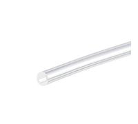 TOP-VIGOR Tube en silicone souple de 4 mm de diamètre intérieur x 7 mm de diamètre extérieur de 1 m de long, tuyau d'eau et d'air pour transfert de pompe transparent
