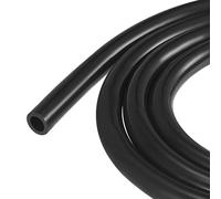 TOP-VIGOR Tube en silicone souple pour transfert de pompe - 12 mm x 18 mm x 3 m - Noir