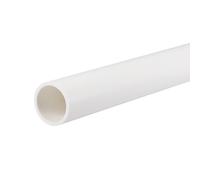 TOP-Vigor Tuyau rigide en PVC blanc 21 mm x 25 mm x 0,35 m | Tuyau d'eau à fort impact pour décoration à faire soi-même, tuyau d'eau, aquarium, artisanat, décoration, manchon de câble