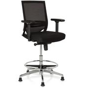 TOP WORK 77 - Chaise de comptoir Noir
