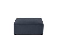 Bestmobilier pouf Topaze - Bleu