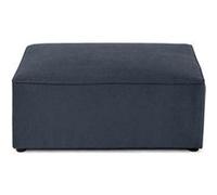 Bestmobilier pouf Topaze - Bleu