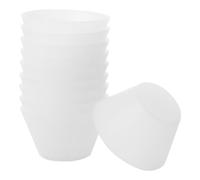 TOPBATHY 10 Godets Silicone pour Résine Époxy, Pigments et Peinture DIY | Petit Format 3,2 cm, Lot de 10 pour Séparer les Couleurs, Nettoyage Après Durcissement