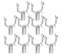 TOPBATHY 10pièces Support pour Branches Arbres Fruitiers Métal Lot de Fourche U Électrolytique Support pour Jardin Verger Vigne Stabilisateur de Branches pour Poiriers Pêchers et Orangers
