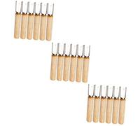 TOPBATHY 18 Pcs fourche à maïs portable Hot-dog cuisine accessoires accessoire cuisine accessoires de grillade brochettes de maïs fourches à maïs barbecue casier à maïs épi de maïs en bois