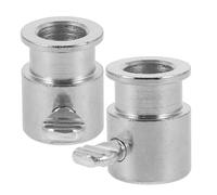 TOPBATHY 2 Pièces Accessoire de Broche Rotissoire Barbecue Gaz en Fer | Pièce de Fixation M6, Trou 5,2mm, Trou 11,5mm, Installation Simple, pour Viande