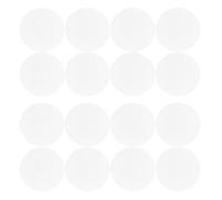 TOPBATHY 20 Pièces Filtre à Air Blanc en Polyester pour Culture de Champignons, Installation Facile et Stable en Milieu Humide, pour Culture Substrat en Mycologie