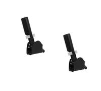 TOPBATHY 4 Pièces Pince de Rechange pour Manche de Balai en Acier | Fixation Sécurisée, Remplacement Pratique, Usage Polyvalent pour Maisons et Boutiques, Clip D'accessoire