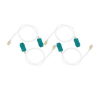 TOPBATHY 4 Pièces Tube D'extension Flexible en Plastique pour Ventouses à Domicile, Ensemble de Remplacement pour Pompe à Bras, Améliore la Performance D'aspiration, pour Usage Domestique