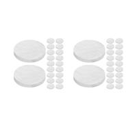 TOPBATHY 40 Pièces Noyau de Cheminée de Table Rond en Fibre Céramique | Isolation en Coton Fibre Céramique, Usage Intérieur, Compatible Foyers Bioéthanol et Cheminées