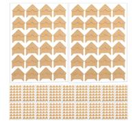 TOPBATHY 480 Pièces Autocollants d'angle Photo en Papier Auto-adhésifs, Décor Rétro Triangulaire pour Albums Photo et Scrapbooking, par Feuille, Look Vintage Polyvalent