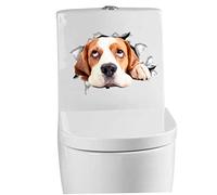 TOPBATHY Autocollant Pvc Chat Siège Motif Mural de et Toilette pour Décoratif en Amovible, Solide Agréable pour Salle de Bain et Décoration Intérieure