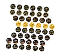 TOPBATHY Autocollants Nouvel an 1000 PièCes Sticker Cadeau DéCoratif Rond 3.8 Cm Autocollants De Bonne AnnéE Pour Emballage FenêTre Sac Et Bouteille