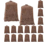 TOPBATHY Blocs de Démarrage 40 Pièces pour Semis en Coton Bio-Carbone | Culture Hors-sol, Respirants et Hydratants, pour Plants et Jeunes Pousses, Transport et Repiquage Facilités