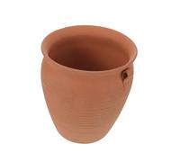 TOPBATHY Boîte de Conservation en Terre Cuite pour Ail et Oignons avec Ventilation, Design Ferme Minimaliste, Capacité Polyvalente pour Rangement Légumes Plan de Travail