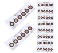 TOPBATHY Carte Indicatrice D'humidité pour Surveillance Précise de L'humidité Domestique 6 Points Smd en Papier Bleu à Rose pour Composants Électroniques et Emballage Pcb