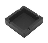 TOPBATHY Cendrier en Silicone Carré Antichute et Résistant la Chaleur, Récipient à Cendres de Cigarettes pour Usage Domestique et Espace Fumeur Propre