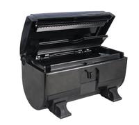 TOPBATHY Coupeur de Papier Aluminium Noir en Abs Boîte de Rangement Pratique pour Équipement de Salon de Coiffure et Appareils de Coiffure Professionnels
