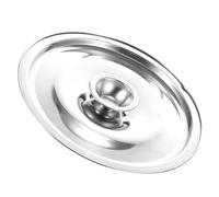 TOPBATHY Couvercle Inox 22 cm pour Casserole, Poêle et Marmite avec Bouton | Diamètre Fixe 22 cm, Format Léger de 110 g, Pour Remplacement et Cuisine Quotidienne