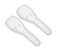 TOPBATHY Étui de Protection Portable en Pp pour Rasoirs et Outils de Rasage, Transparent, 2 Pièces, pour Voyage et Usage à Domicile