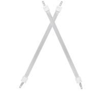 TOPBATHY Lot de 2 Tubes de Chauffage Électrique en Quartz Céramique, Résistance Quartz Infrarouge, Chauffage Rapide et Uniforme pour Parasol Chauffant