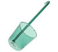 TOPBATHY Louche à Punch en Verre 130ml avec Long Manche et Base Épaisse | Bec Large, Bord Lisse, Vert, pour Buffet et Pelouse, Portion Précise, Stable