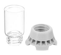 TOPBATHY Mangeoire pour Fourmis et Abreuvoir à Fourmis Réutilisable Pratique à Transporter en Verre et Plastique et Petits Reptiles Couleur Aléatoire