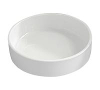 TOPBATHY Soucoupe Jardinière en Céramique Blanche Ronde pour Pot de Fleur